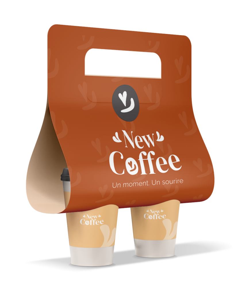 Packaging Paper cup for New coffee